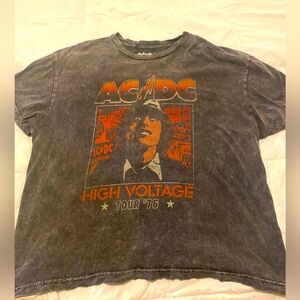 ACDC Unisex High Voltage World Tour Graphic Tee 76